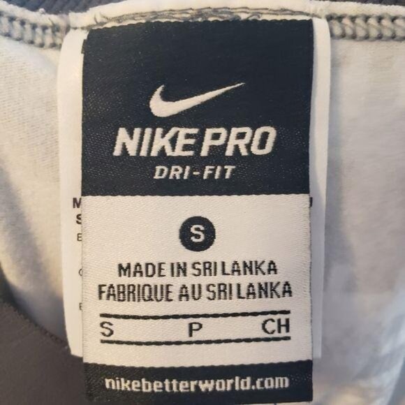 Nike Pro Dri-FIT Womens Leggings S neon green grey - Picture 6 of 9